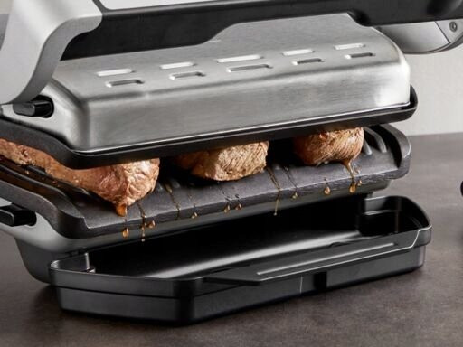 Електрогриль притискний Tefal OptiGrill+ GC718D10  Фото №4