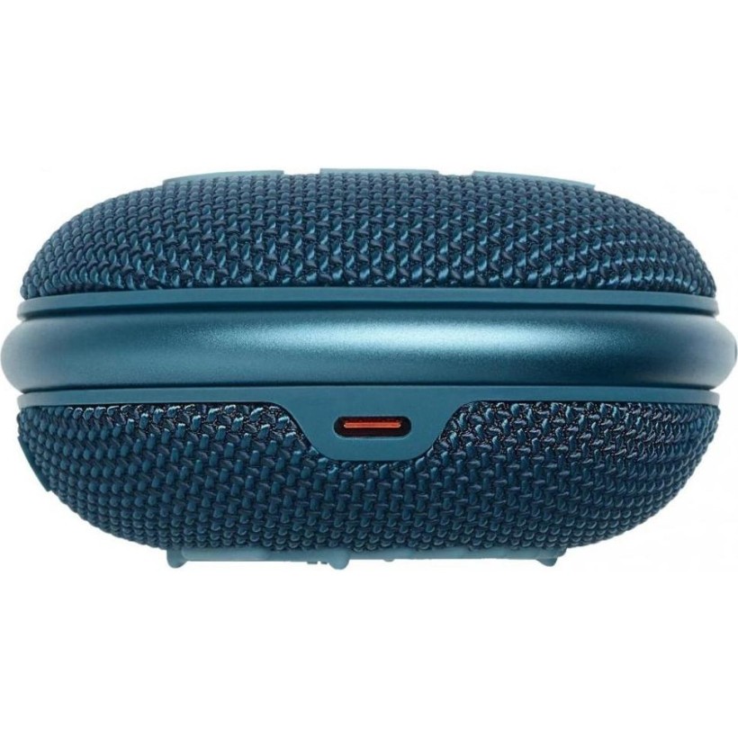 Портативні колонки JBL Clip 4 Blue (JBLCLIP4BLU)  Фото №6