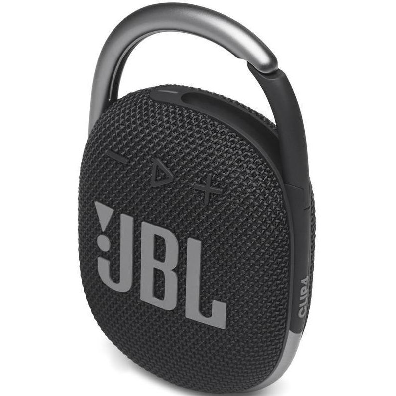 Портативні колонки JBL Clip 4 Black (JBLCLIP4BLK)  Фото №1