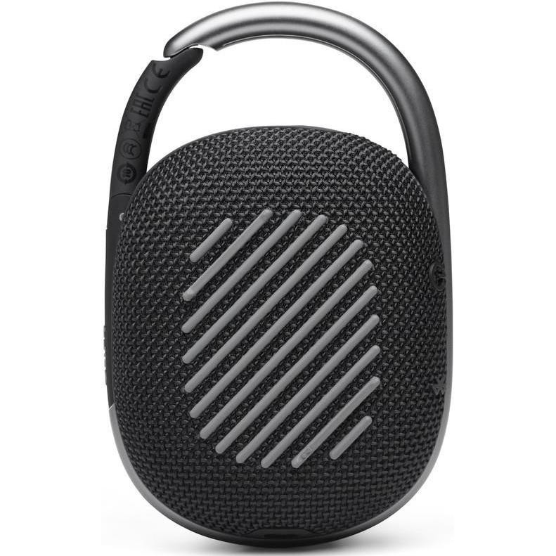 Портативні колонки JBL Clip 4 Black (JBLCLIP4BLK)  Фото №2