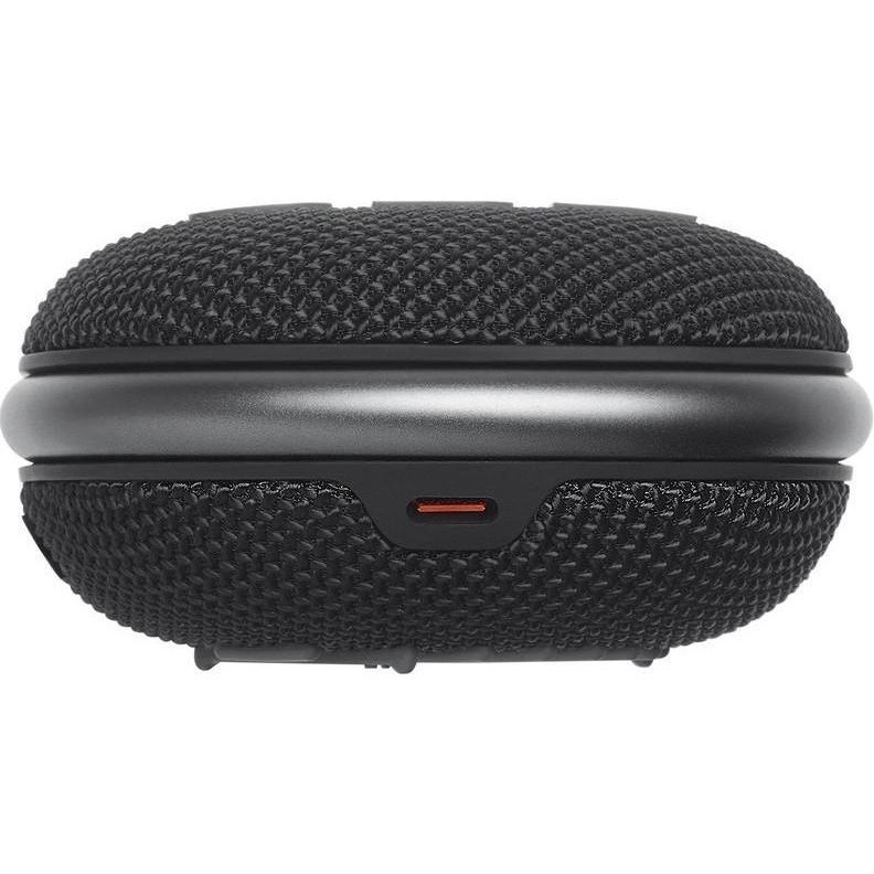 Портативні колонки JBL Clip 4 Black (JBLCLIP4BLK)  Фото №7