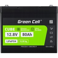 Акумулятор для ДБЖ Green Cell LiFePO4 12V (12.8V/80Ah/1024Wh) (CAV12) 