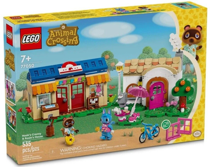 Блоковий конструктор LEGO Animal Crossing Ятка «Nook&#039;s Cranny» й будинок (77050)  Фото №0