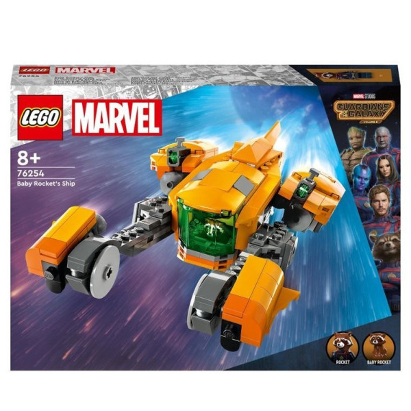 Блоковий конструктор LEGO Marvel Зореліт малюка Ракети (76254)
