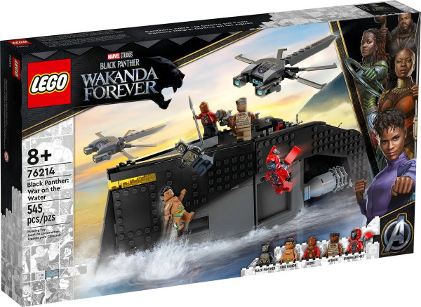 Блоковий конструктор LEGO Super Heroes Marvel Чорна Пантера: війна на воді (76214)  Фото №3
