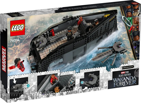 Блоковий конструктор LEGO Super Heroes Marvel Чорна Пантера: війна на воді (76214)  Фото №4