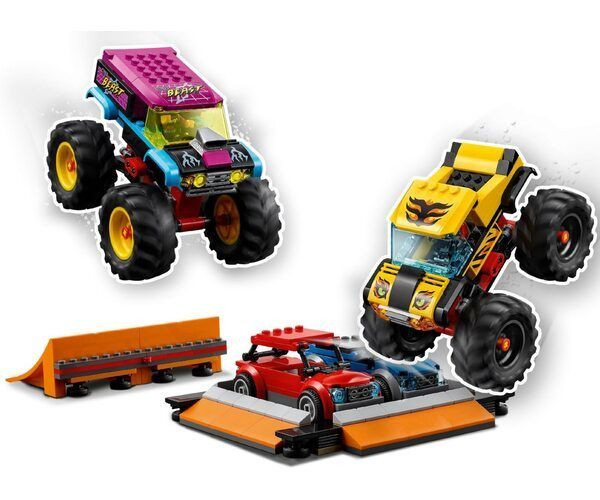 Блоковий конструктор LEGO Арена для шоу каскадерів (60295)  Фото №1