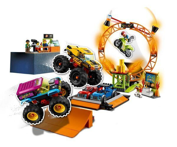 Блоковий конструктор LEGO Арена для шоу каскадерів (60295)  Фото №8