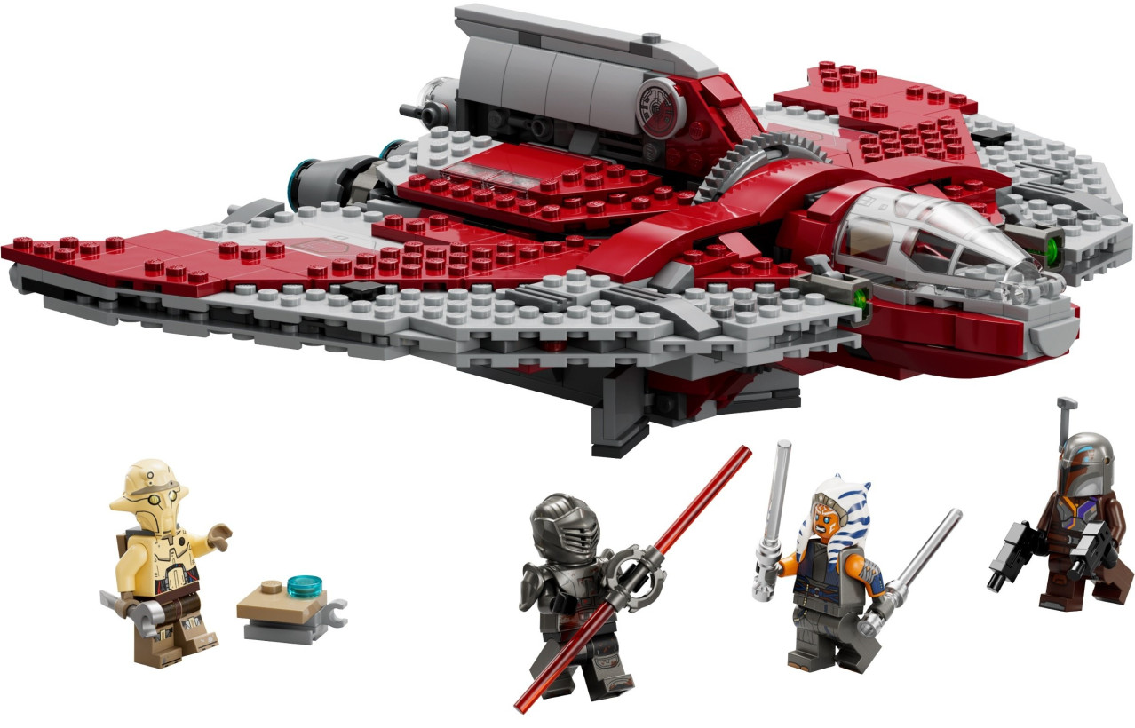 Блоковий конструктор LEGO Джедайський шатл Т-6 Асокі Тано (75362)