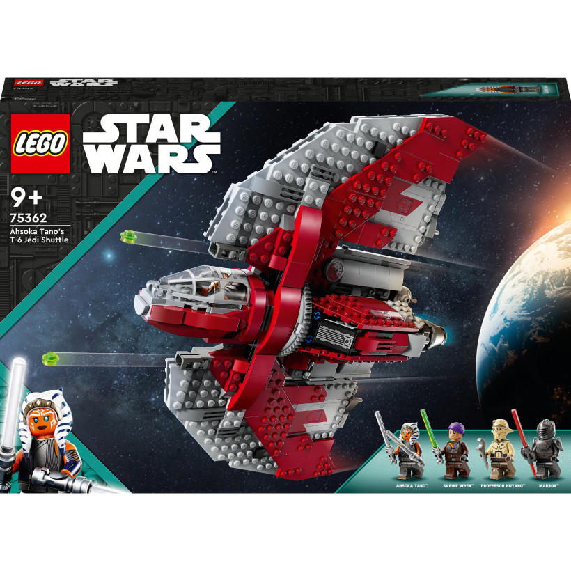 Блоковий конструктор LEGO Джедайський шатл Т-6 Асокі Тано (75362)  Фото №4