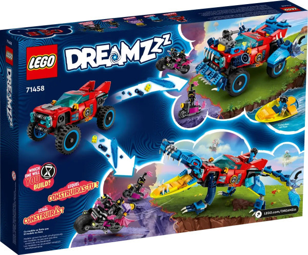 Блоковый конструктор LEGO Крокодил Автомобиль (71458)  Фото №4