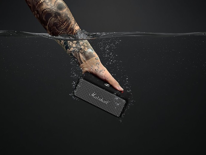 Портативная колонка Marshall Emberton II Black and Steel (1006788)  Фото №6