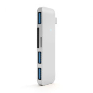 Мультипортовий адаптер Satechi Type-C USB Hub Silver (ST-TCUHS) 