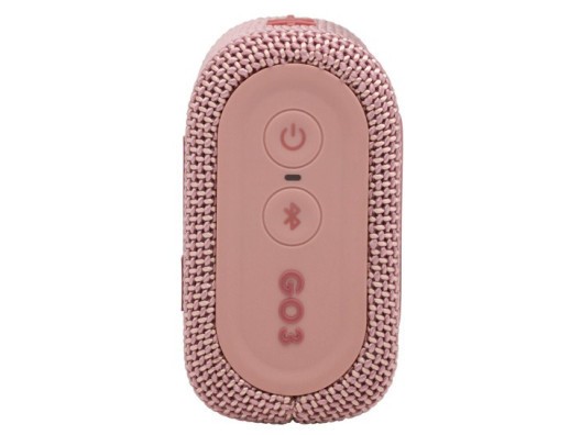 Портативная колонка JBL Go 3 Pink (JBLGO3PINK)  Фото №3