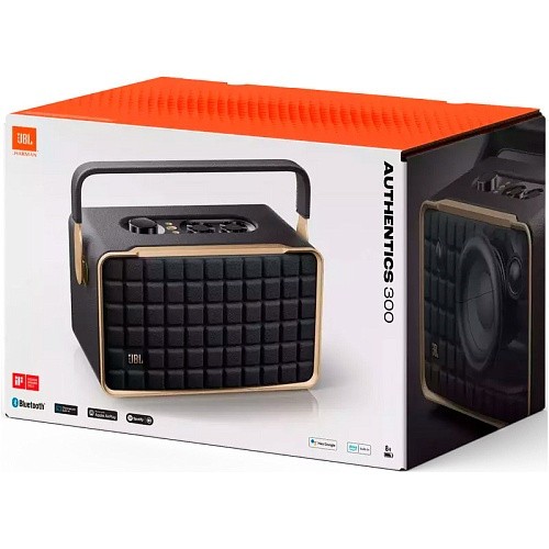 Мультимедійна акустика JBL Authentics 300 (JBLAUTH300BLKEP)  Фото №10