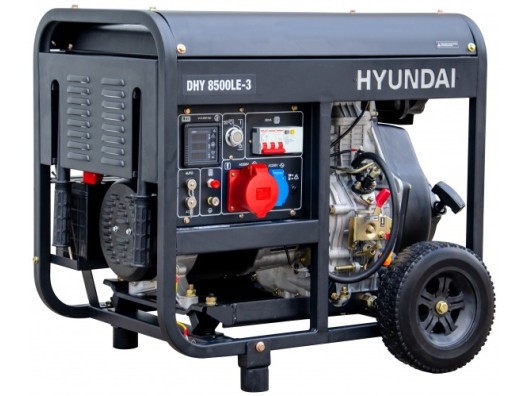 Дизельний генератор Hyundai DHY 8500LE  Фото №0