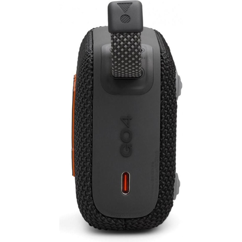 Портативна колонка JBL Go 4 Black (JBLGO4BLK)  Фото №4