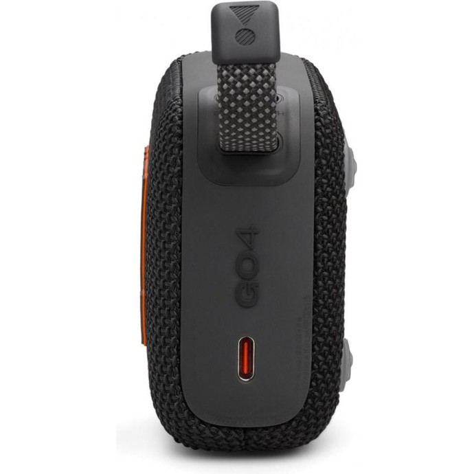 Портативна колонка JBL Go 4 Black (JBLGO4BLK)  Фото №4