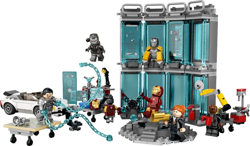 Блочный конструктор LEGO Арсенал Железного человека (76216)  Фото №2