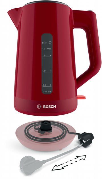 Електрочайник Bosch TWK1M124  Фото №1