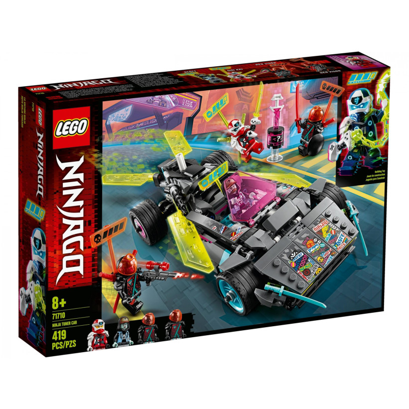 Блоковий конструктор LEGO NINJAGO Тюнінгований ніндзямобіль (71710)  Фото №0