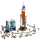 Блоковый конструктор LEGO City Ракета и пульт управления запуска в космос (60228)