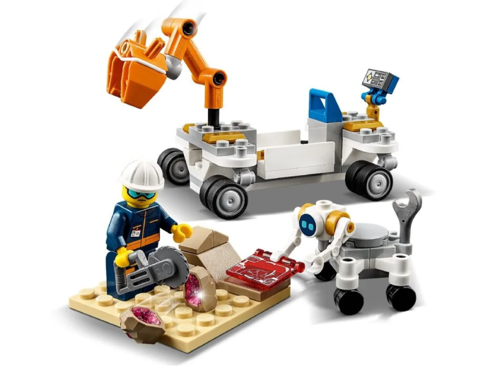 Блоковый конструктор LEGO City Ракета и пульт управления запуска в космос (60228)  Фото №4