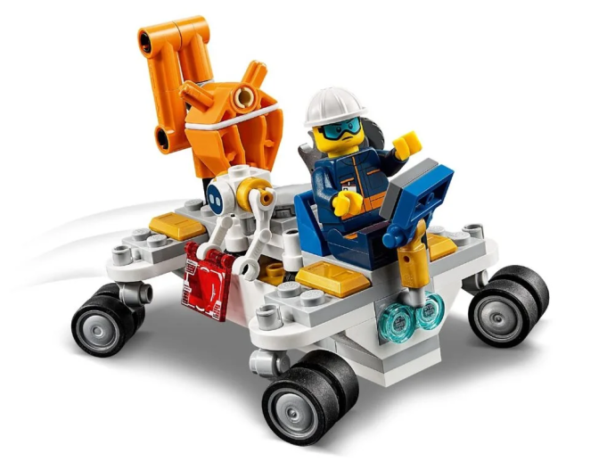 Блоковый конструктор LEGO City Ракета и пульт управления запуска в космос (60228)  Фото №5