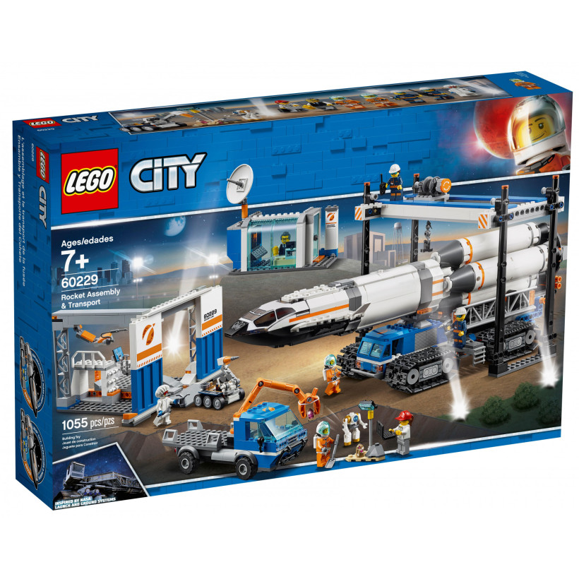 Блочный конструктор LEGO City Сборник ракеты и транспорта (60229)  Фото №0