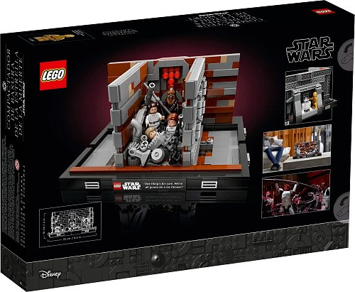 Блоковий конструктор LEGO Star Wars Діорама «Ущільнювач сміття на Зірці Смерті» (75339)  Фото №1
