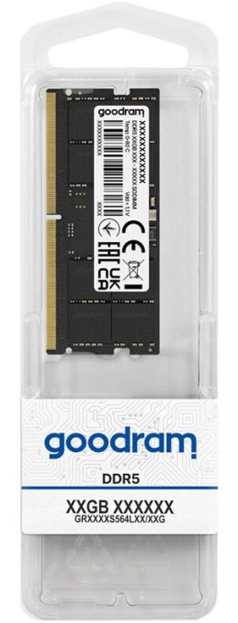 Память для ноутбуков GOODRAM 16 GB SO-DIMM DDR5 5600 MHz (GR5600S564L46S/16G)  Фото №2