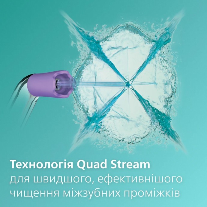 Насадка для ирригатора Philips Sonicare F3 Quad Stream HX3062/00  Фото №5