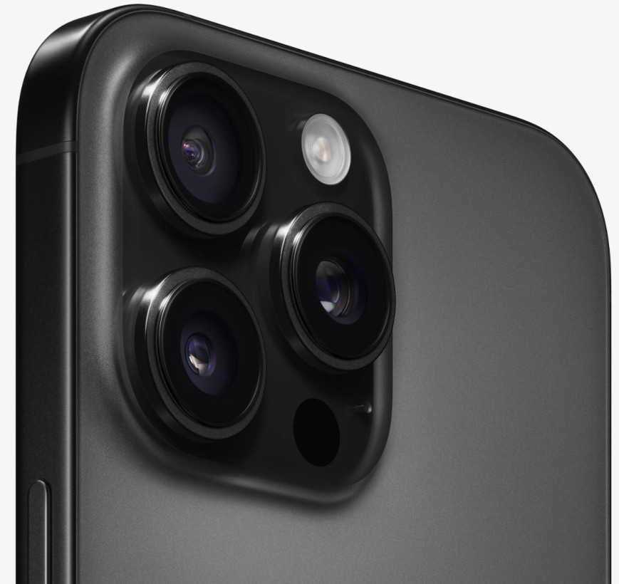 Смартфон Apple iPhone 16 Pro Max eSIM 256GB Black Titanium (MYW33)  Фото №2