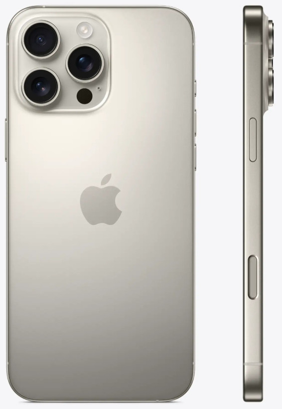 Смартфон Apple iPhone 16 Pro Max eSIM 256GB Natural Titanium (MYW63)  Фото №0