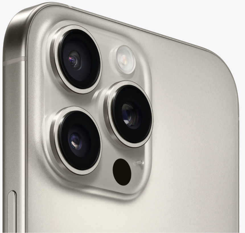 Смартфон Apple iPhone 16 Pro Max eSIM 256GB Natural Titanium (MYW63)  Фото №2