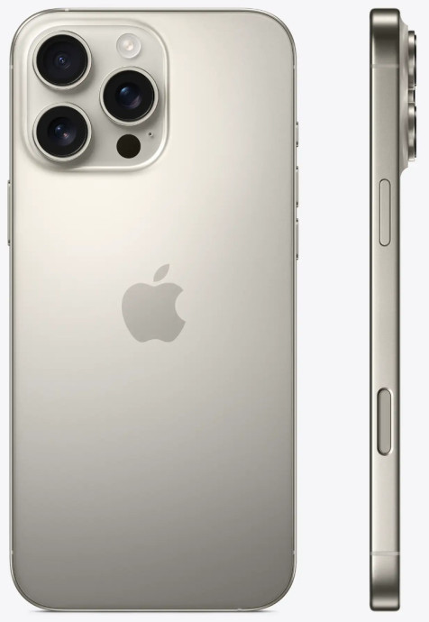 Смартфон Apple iPhone 16 Pro Max eSIM 256GB Natural Titanium (MYW63)  Фото №0