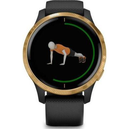 Спортивные часы Garmin Venu Black/Gold (010-02173-33/31/39/32)