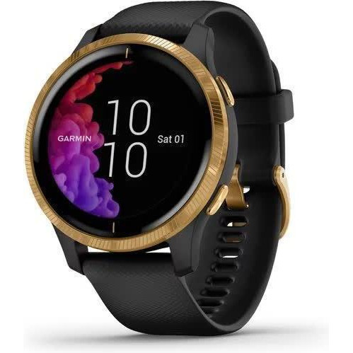 Спортивные часы Garmin Venu Black/Gold (010-02173-33/31/39/32)  Фото №0