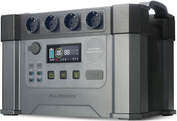 Зарядная станция Allpowers 2000W 1500Wh S2000 (AP-SS-009)  Фото №1