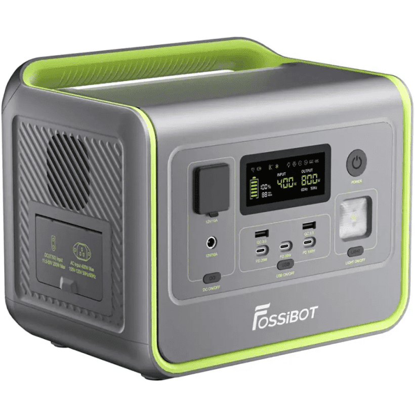 Зарядна станція Fossibot F800 Green (FSB-F800-gr)  Фото №0