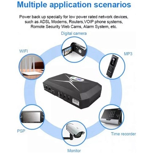 Джерело безперебійного живлення для роутера TTN DCP-36W (36 Вт, 10400 мА-год)  Фото №3