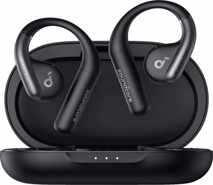 Наушники TWS Anker SoundCore AeroFit Midnight Black (A3872G11)  Фото №4