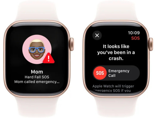 Смарт-годинник Apple Watch Series 10 GPS 46mm Rose Gold Alu. Case w. Light Blush Sport Band - M/L (MWWU3)  Фото №4
