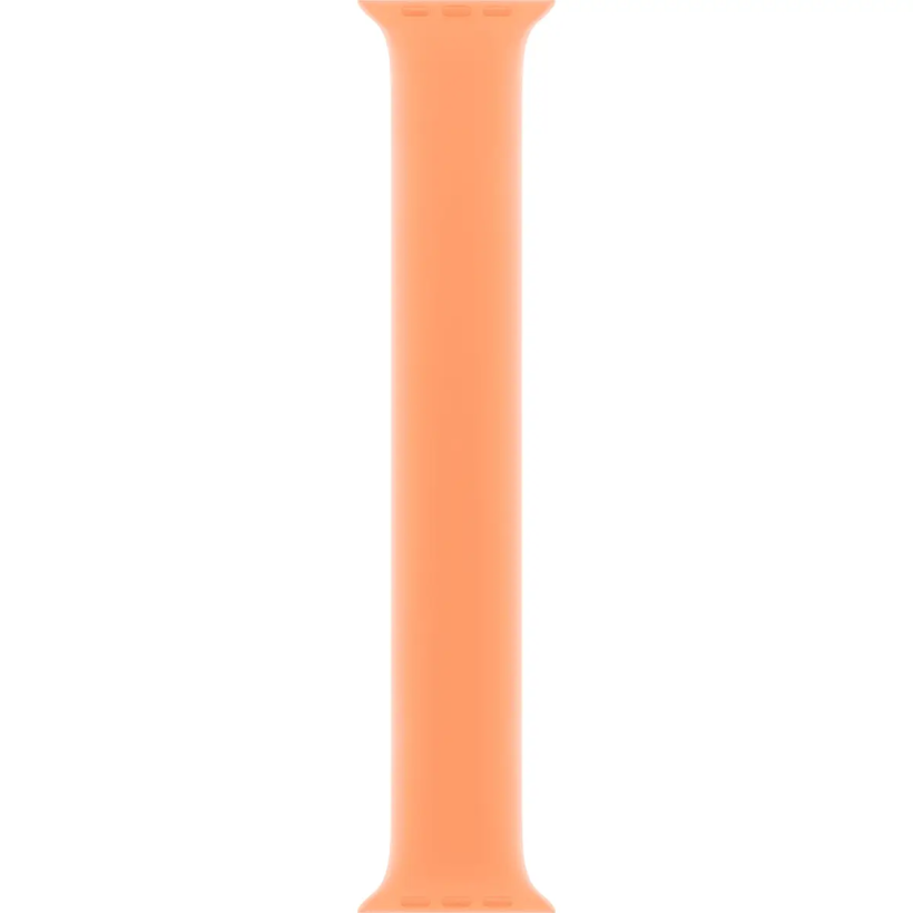 Смарт-годинник Apple Watch Series 9 GPS 41mm Pink Alu. Case w. Orange Sorbet Solo Loop - Size 3 (MR9N3+MTAX3)  Фото №1