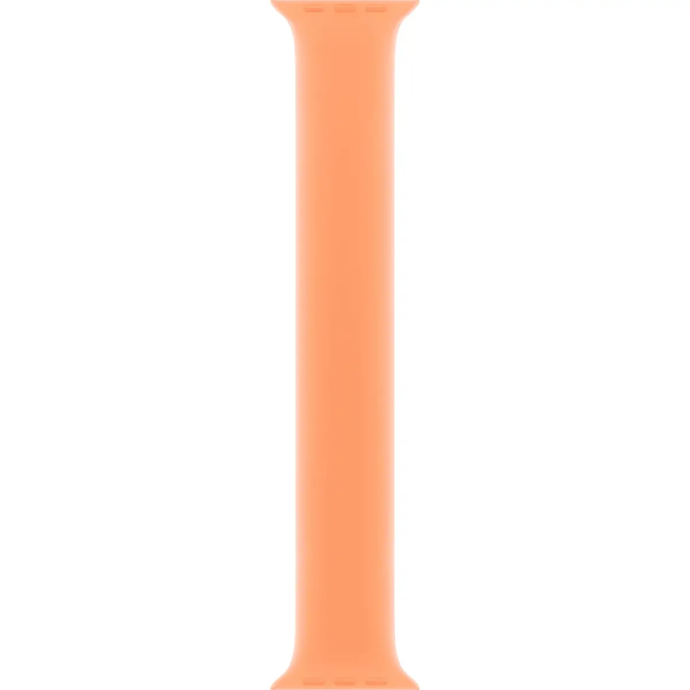 Смарт-годинник Apple Watch Series 9 GPS 41mm Pink Alu. Case w. Orange Sorbet Solo Loop - Size 3 (MR9N3+MTAX3)  Фото №1