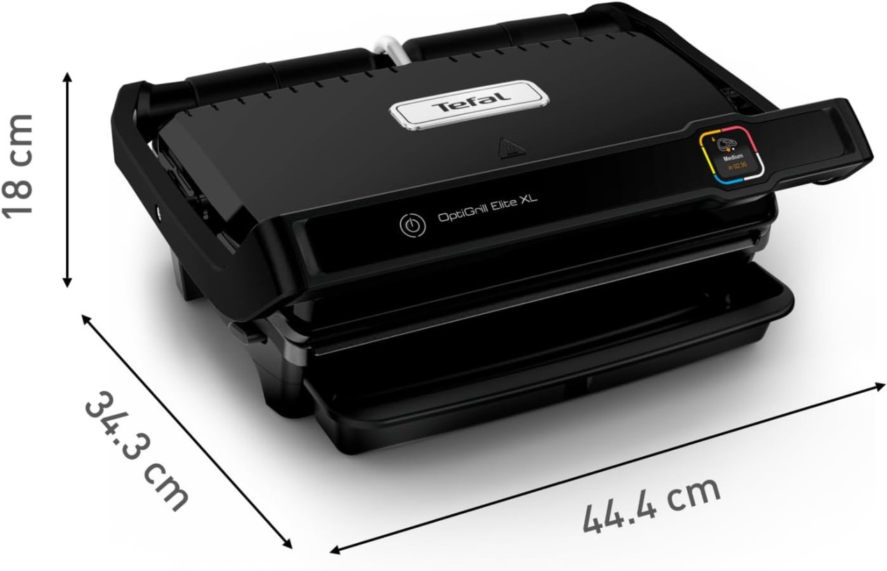 Електрогриль притискний Tefal OptiGrill Elite XL GC760812  Фото №0
