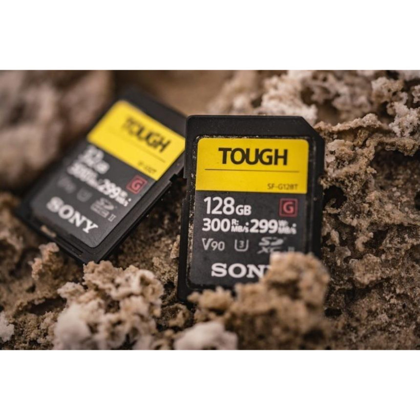 Карта памяти Sony 128 GB SDXC UHS-II U3 ??SF-G128  Фото №0