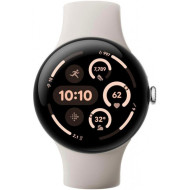 Смарт-часы Google Pixel Watch 3 41 mm Wi-Fi Polished Silver Aluminum Case/Porcelain Active Band 