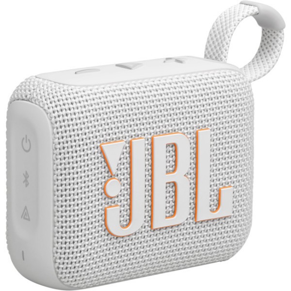 Портативная колонка JBL Go 4 White (JBLGO4WHT)  Фото №0