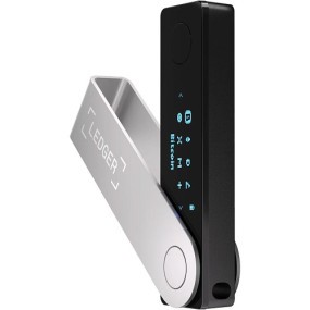 Апаратний криптогаманець Ledger Nano X Onyx Black